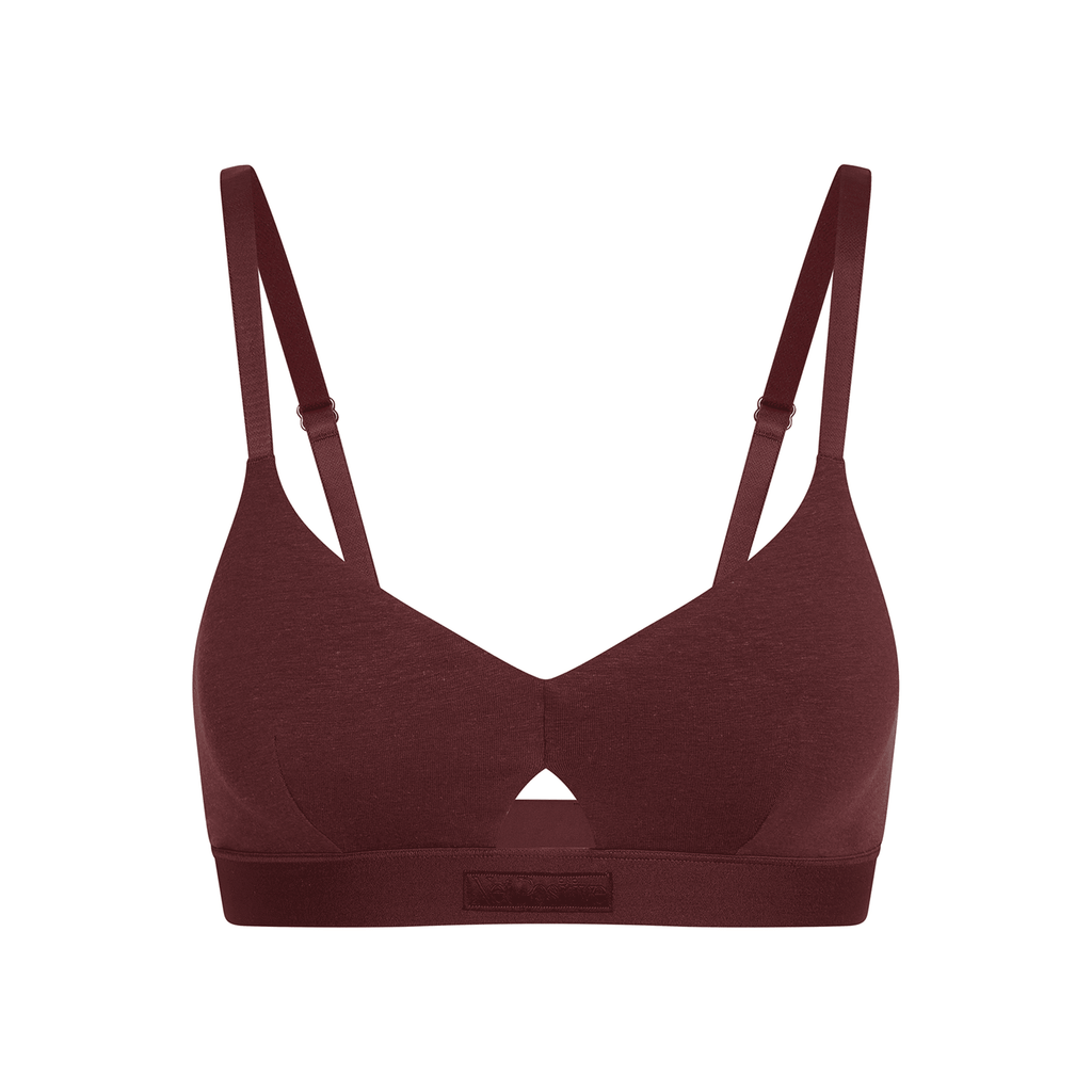 Net Positive Keyhole Bra — back view