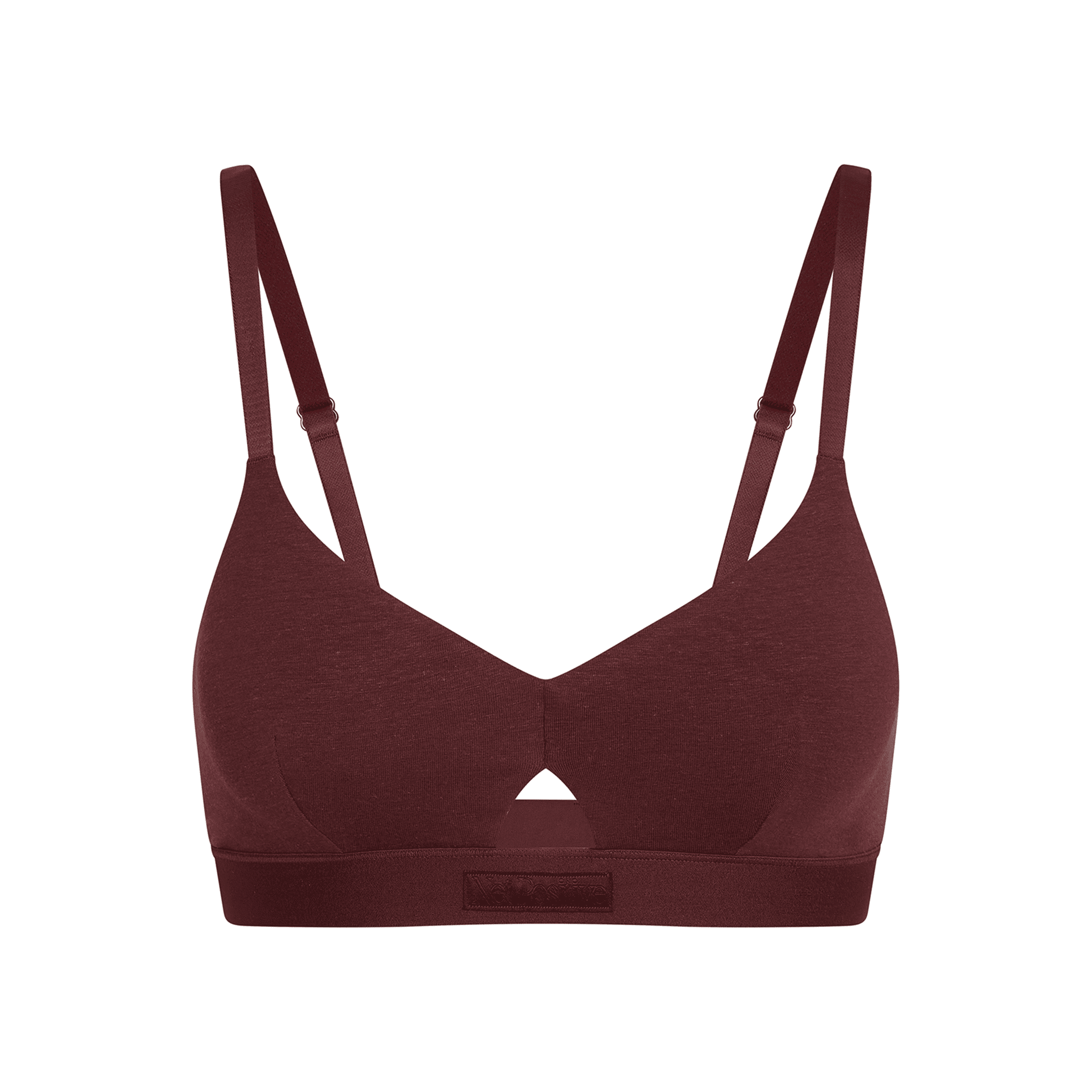 Net Positive Keyhole Bra — back view