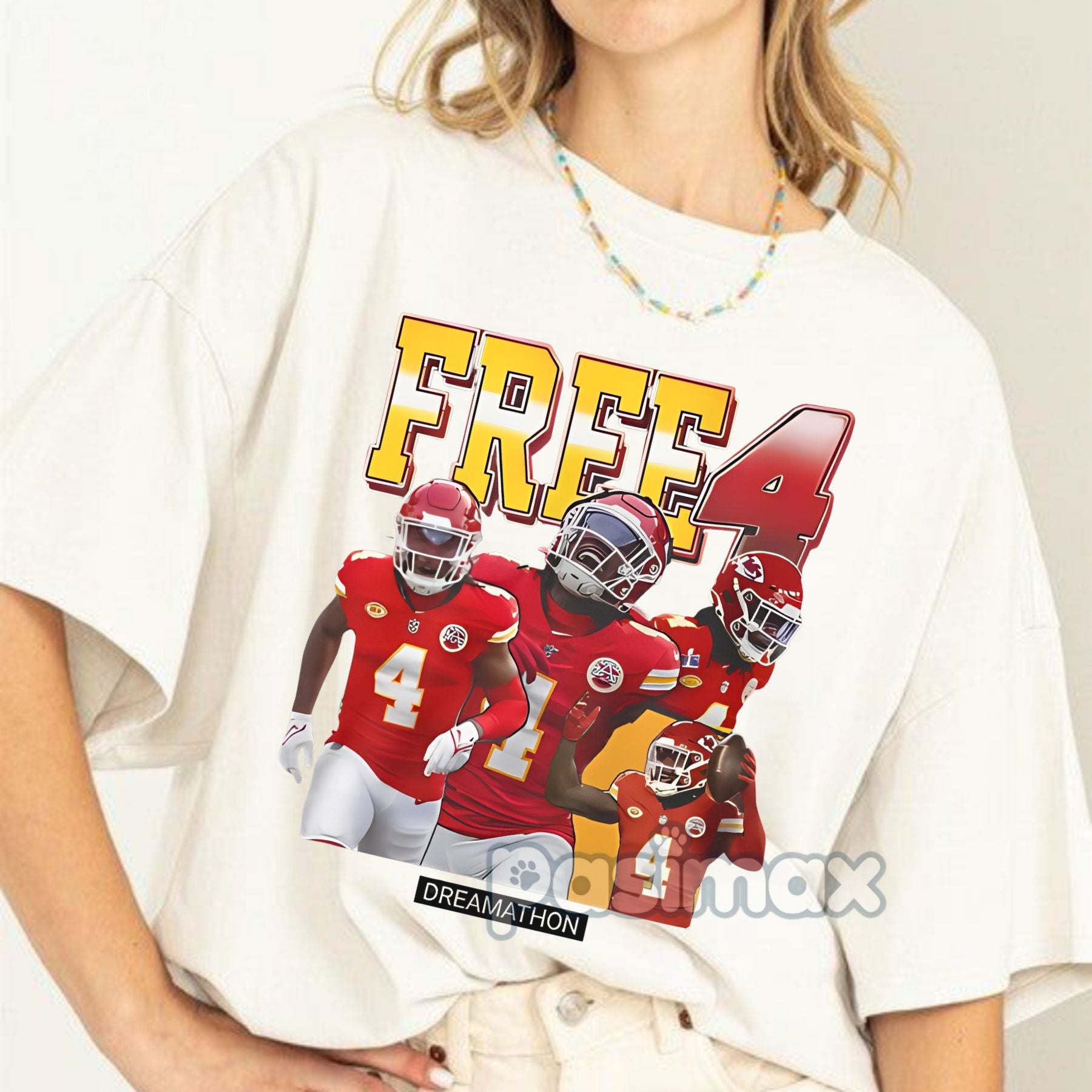Pasimax Free 4 Dreamathon T-Shirt — main product shot