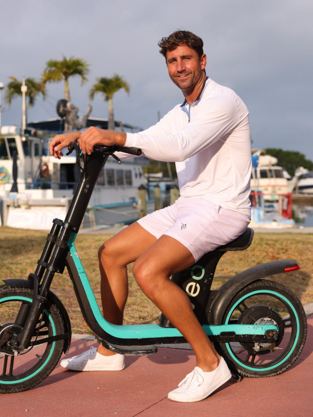 White Water Life Freeport Short Effortless Performance — lifestyle worn / used context