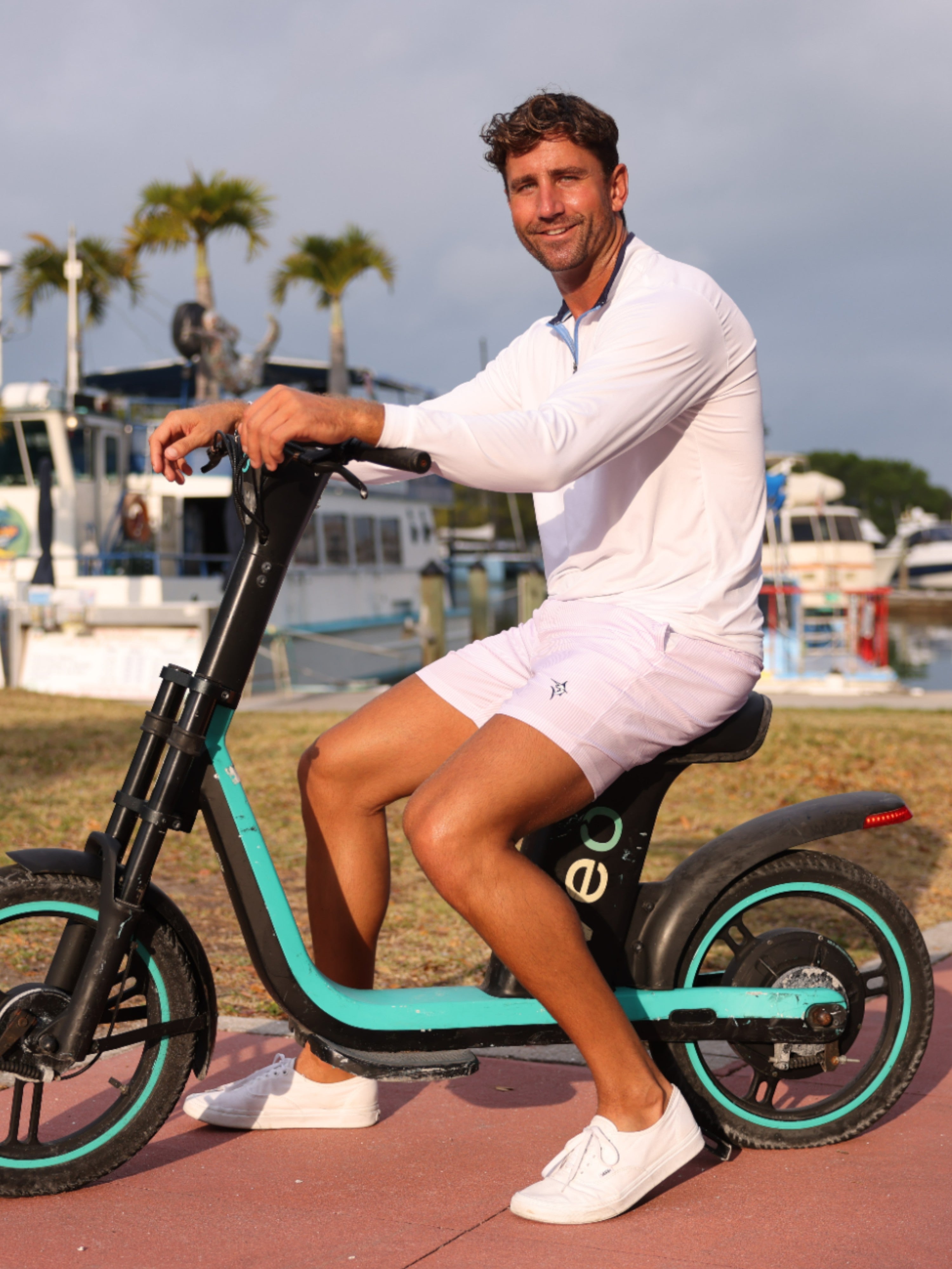 White Water Life Freeport Short Effortless Performance — lifestyle worn / used context