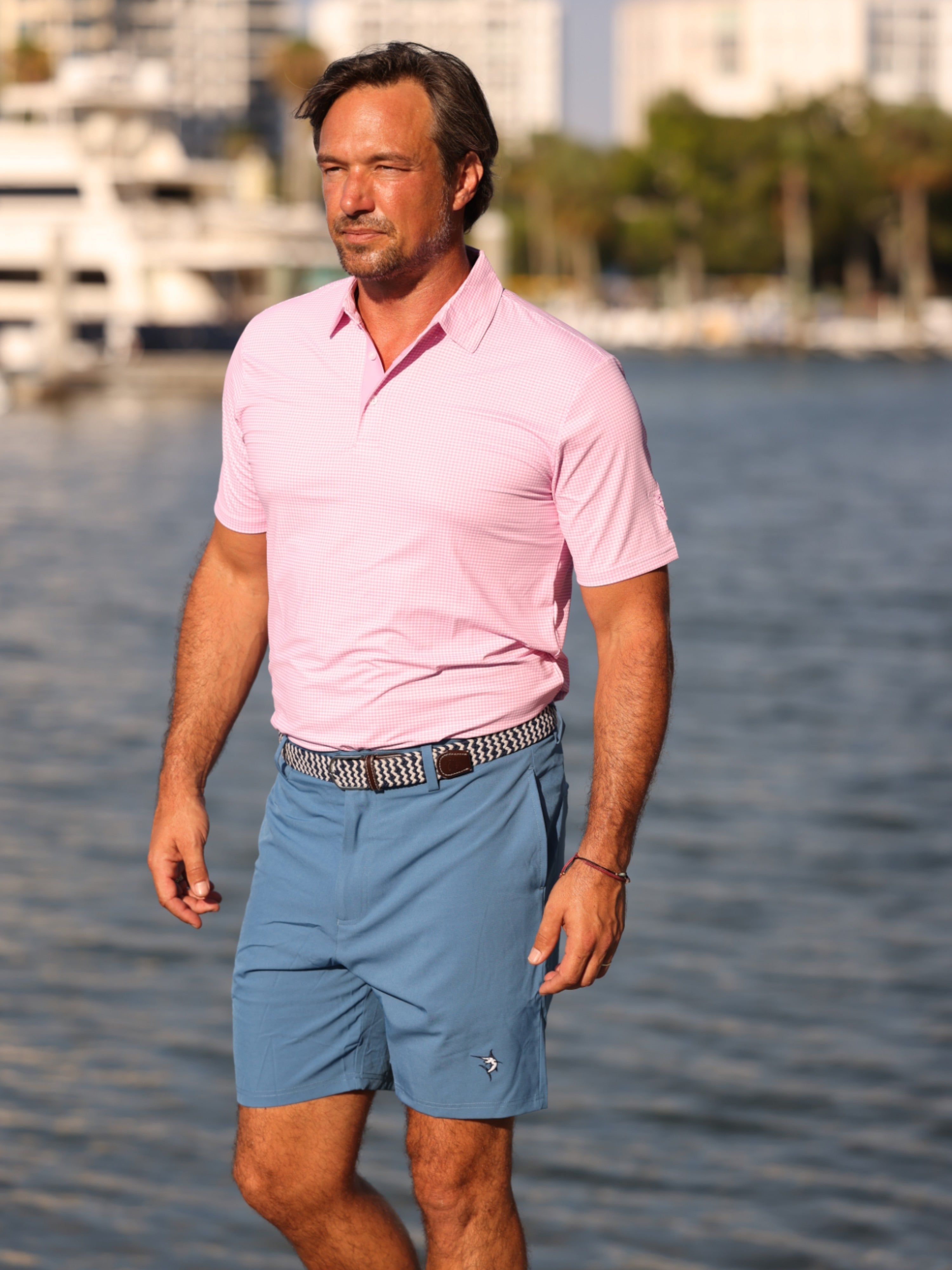 White Water Life Freeport Short Effortless Performance — lifestyle worn / used context