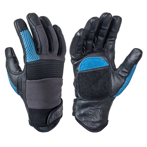 Seismic Freeride Gloves - Black/Blue by Skates USA