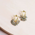 PARKEN JEWELRY PARKEN JEWELRY Labradorite Fringe Earrings — main product shot