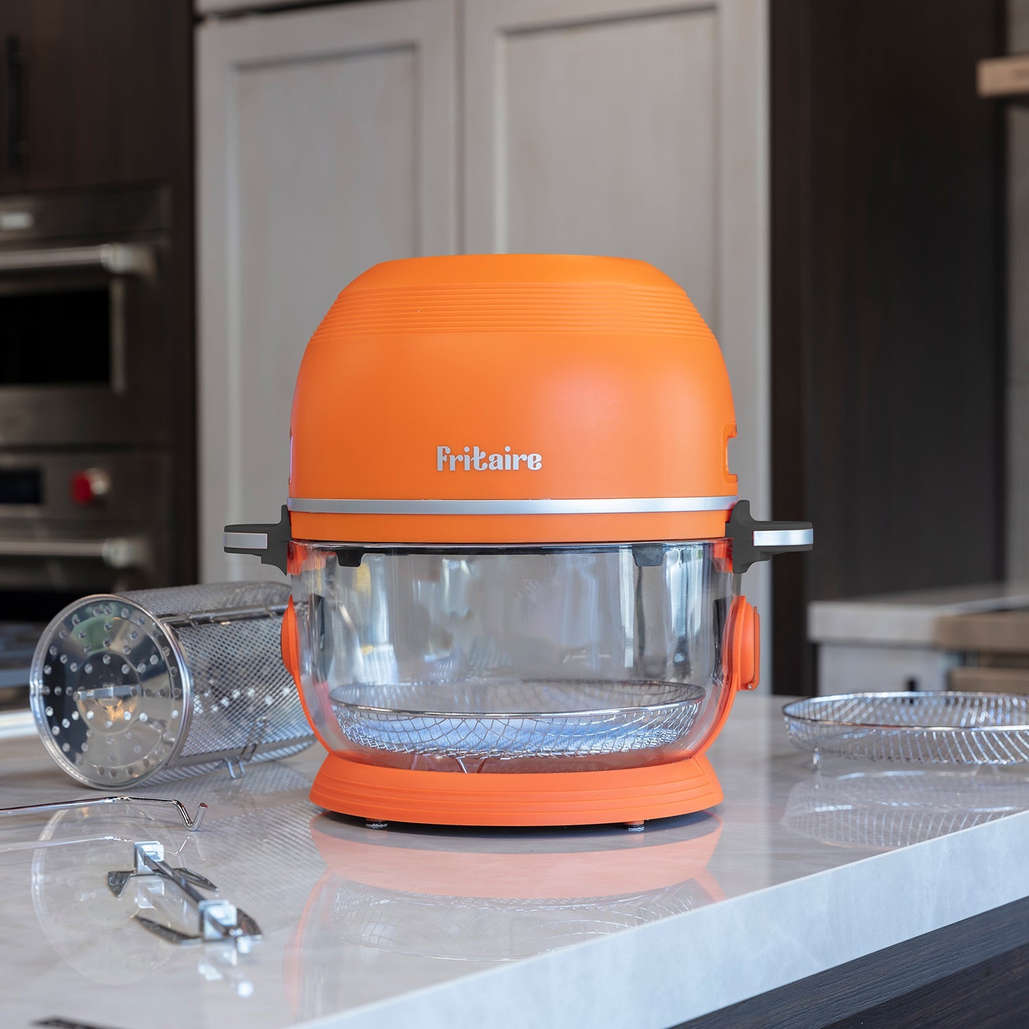 Self-Cleaning Air Fryer™ & Non-Toxic Air Fryer™ - Orange – Fritaire, view 2
