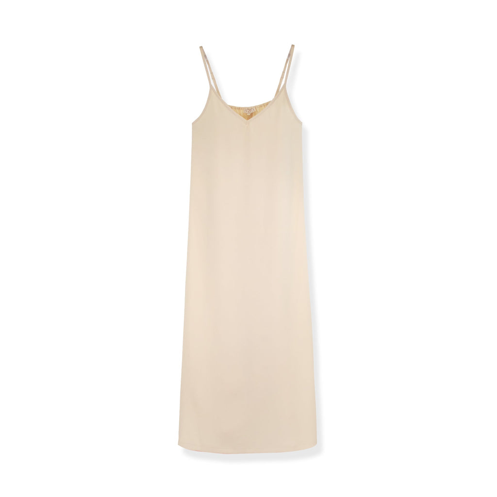 V STRAPPY SLIP DRESS
