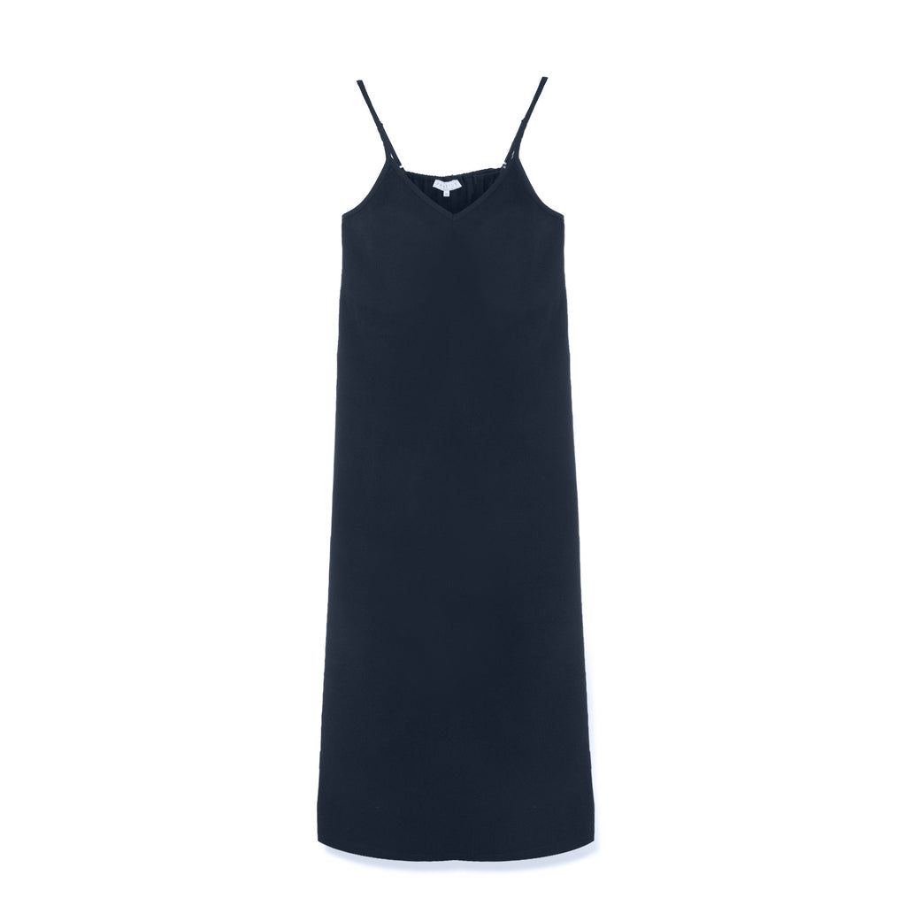 V STRAPPY SLIP DRESS