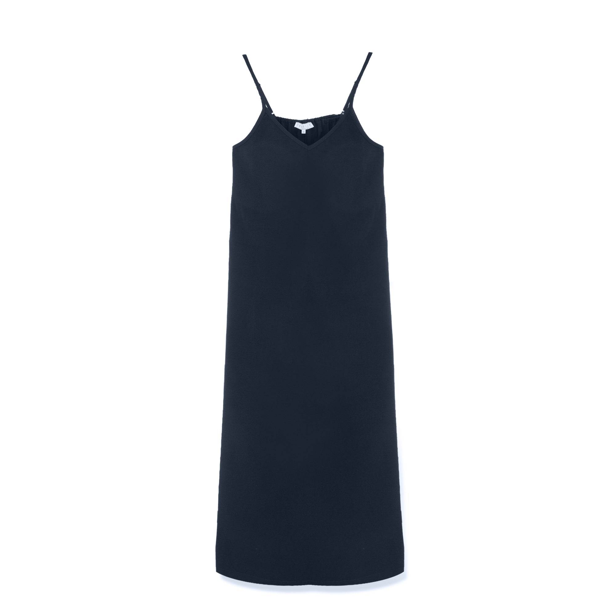 V STRAPPY SLIP DRESS