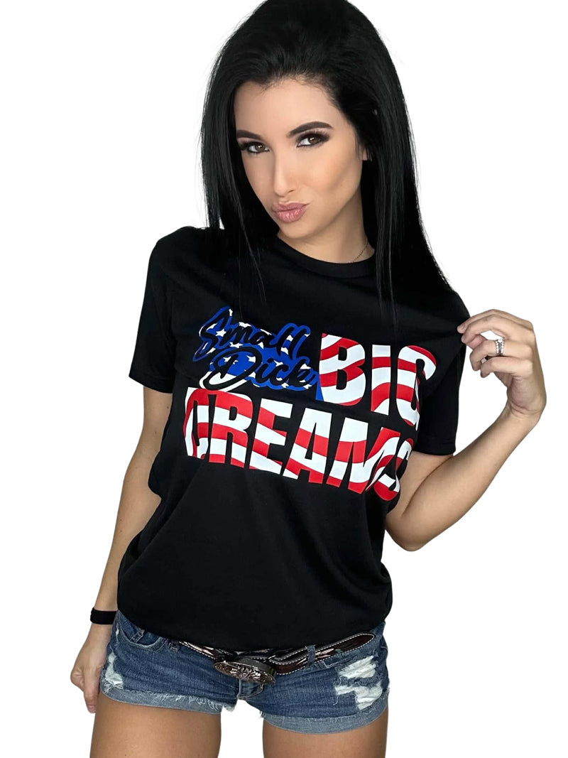 Luckless Outfitters Big Dreams Tee Americana — main product shot