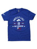 Luckless Outfitters Smells Like Day Drinking Americana Tee — main product shot