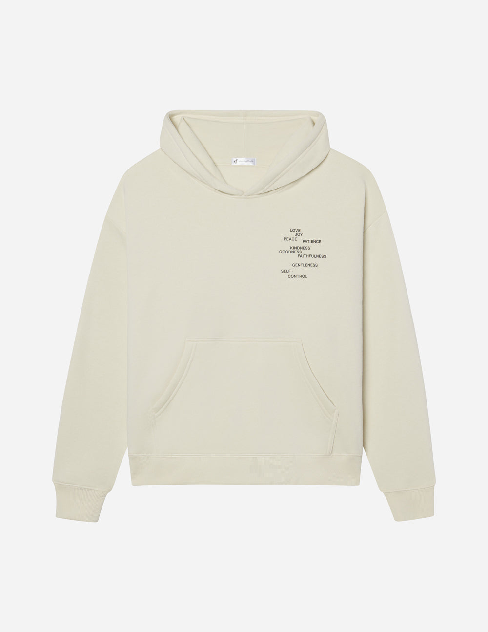 Elevated Faith Elevated Faith Fruit of the Spirit Unisex Hoodie — fabric or material detail
