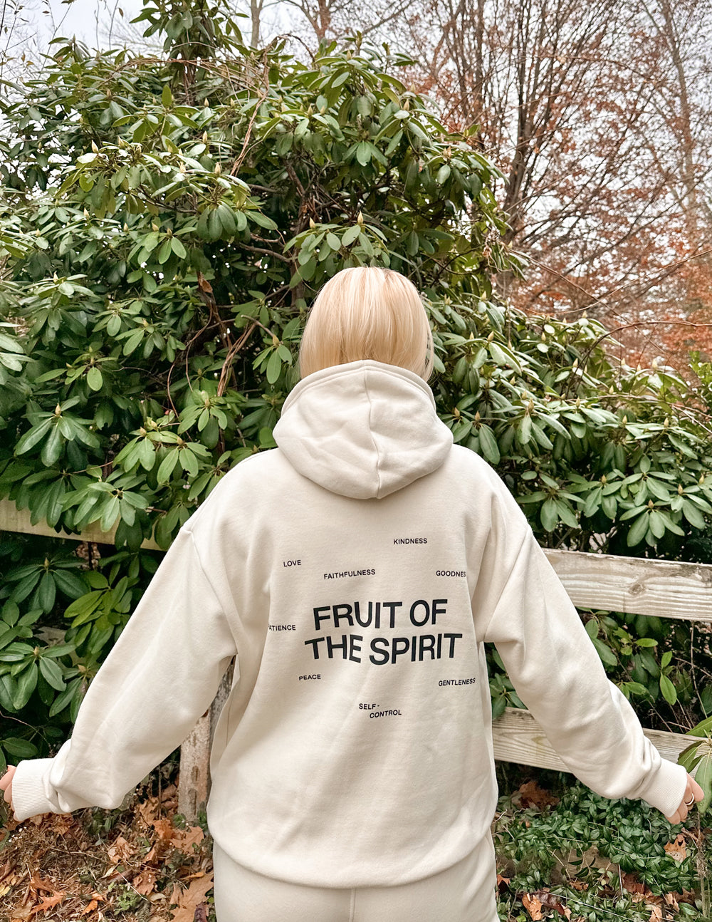 Elevated Faith Fruit of the Spirit Unisex Hoodie — detail shot 10