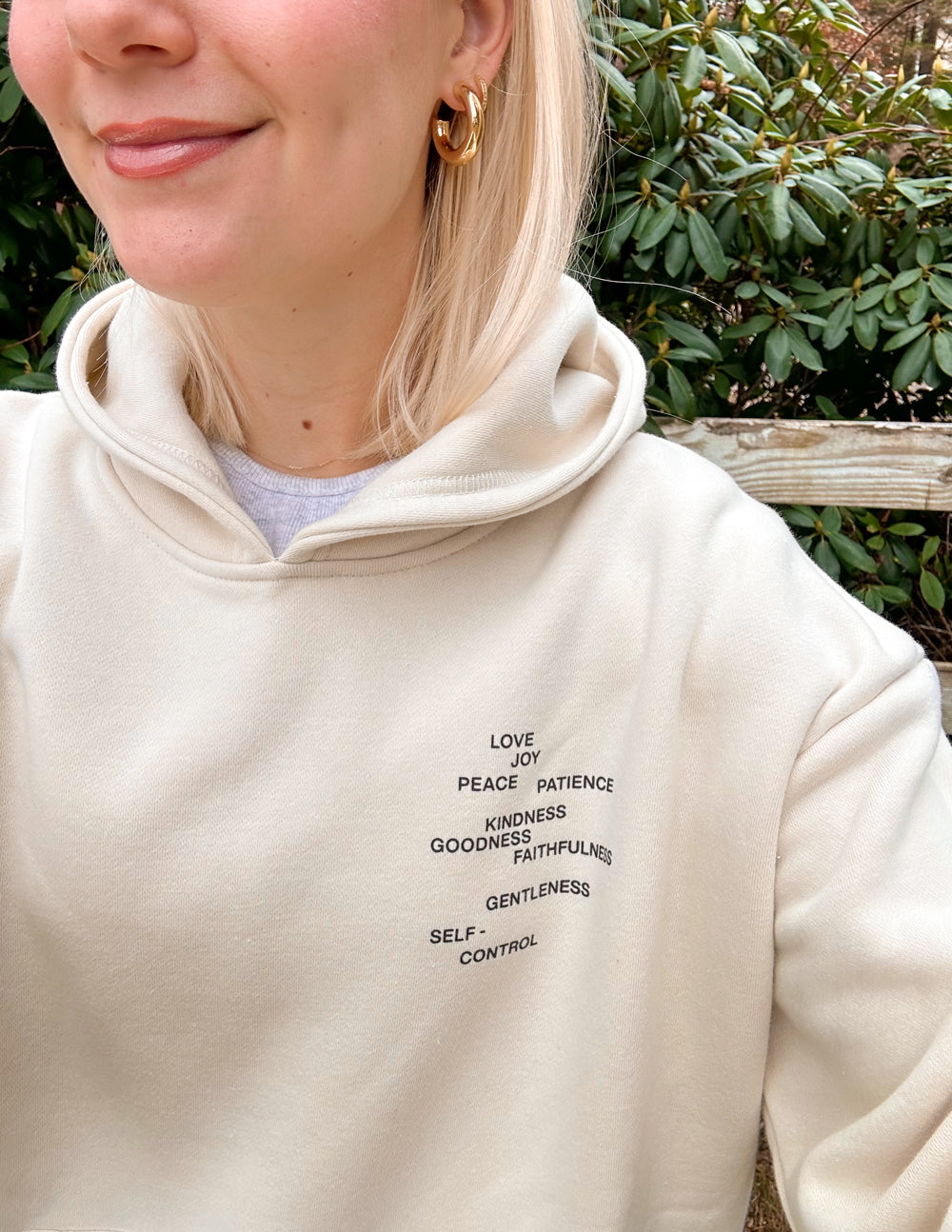 Elevated Faith Elevated Faith Fruit of the Spirit Unisex Hoodie — comparison shot