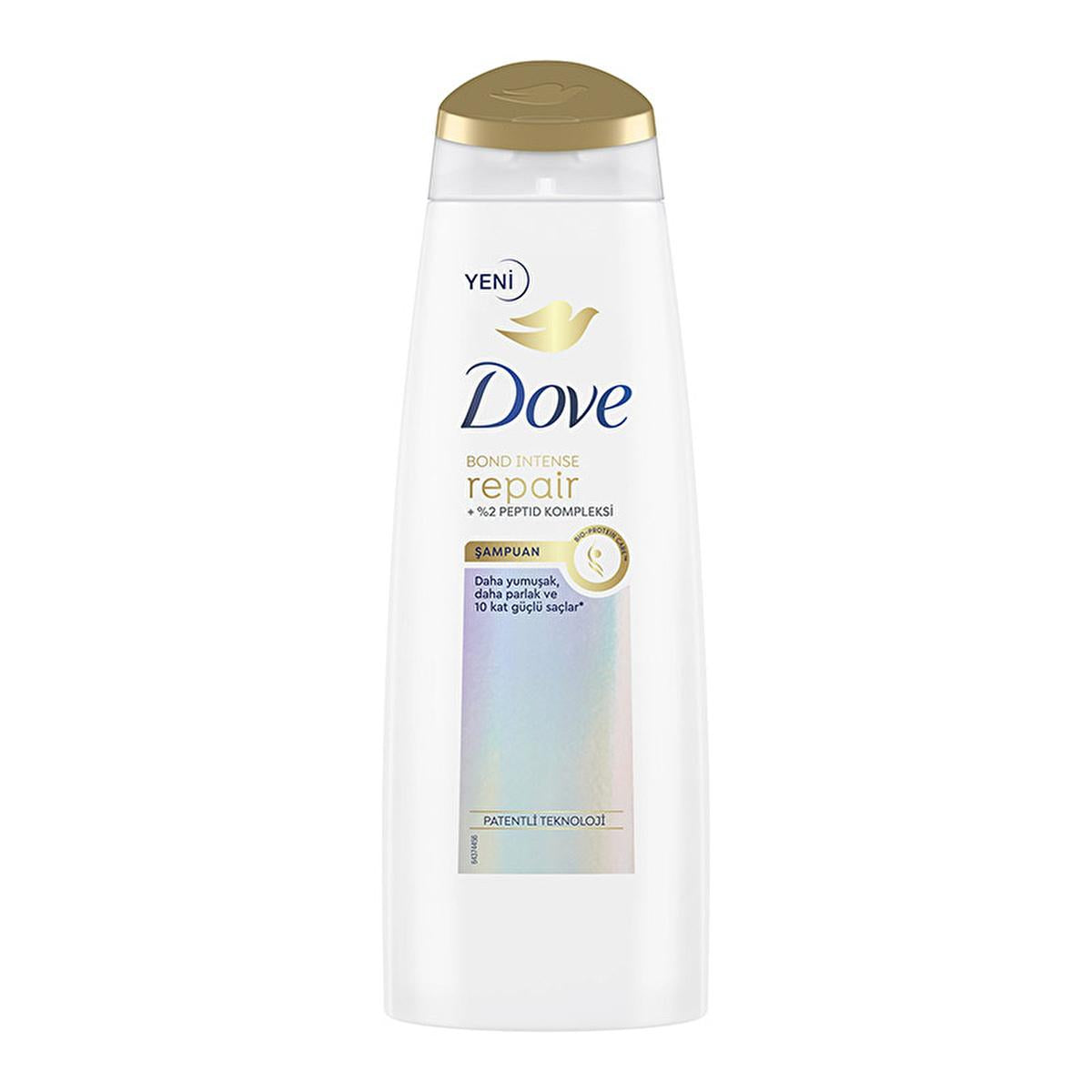 Dove Bond Intense Repair Shampoo - Advanced Hair Repair for Damaged & Chemically Treated Hair, Peptide Complex, 13.53 fl oz