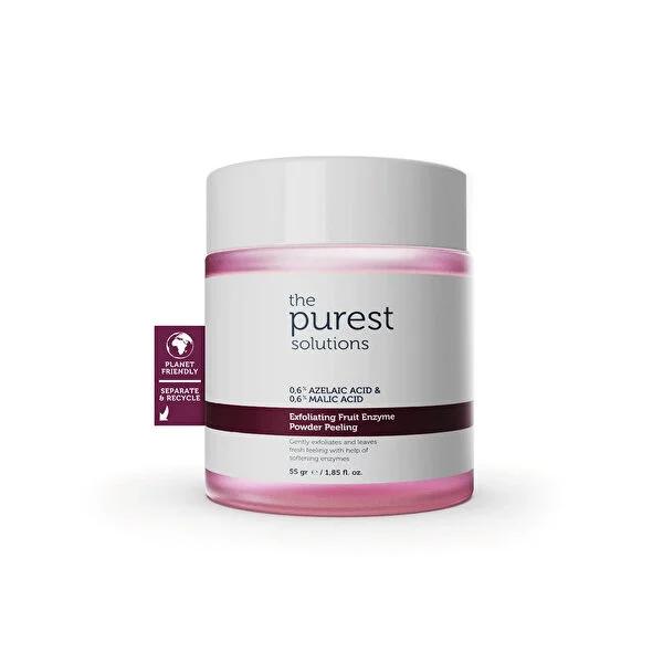 The Purest Solutions Enzim Peeling Azelaic Asit 55 gr - Chemical Exfoliant for Brightening & Smoothing Skin