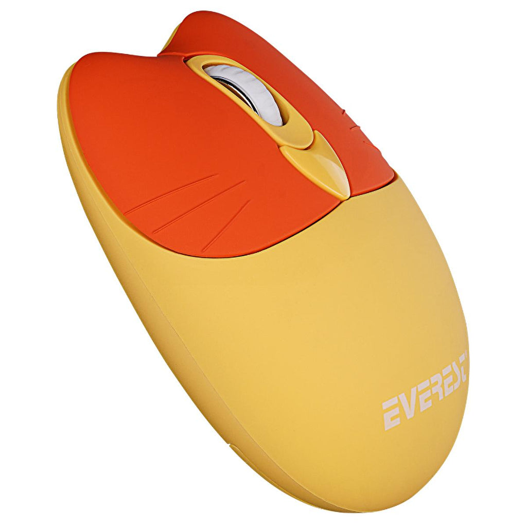 Everest Wireless Keyboard and Mouse Set - 2.4Ghz + Bluetooth, Compact Design, Multimedia Keys
