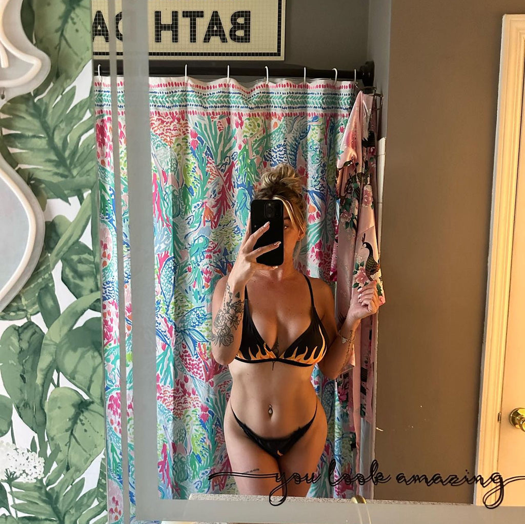 Luckless Outfitters Hell Raiser 2 pc Bikini | Black — lifestyle context