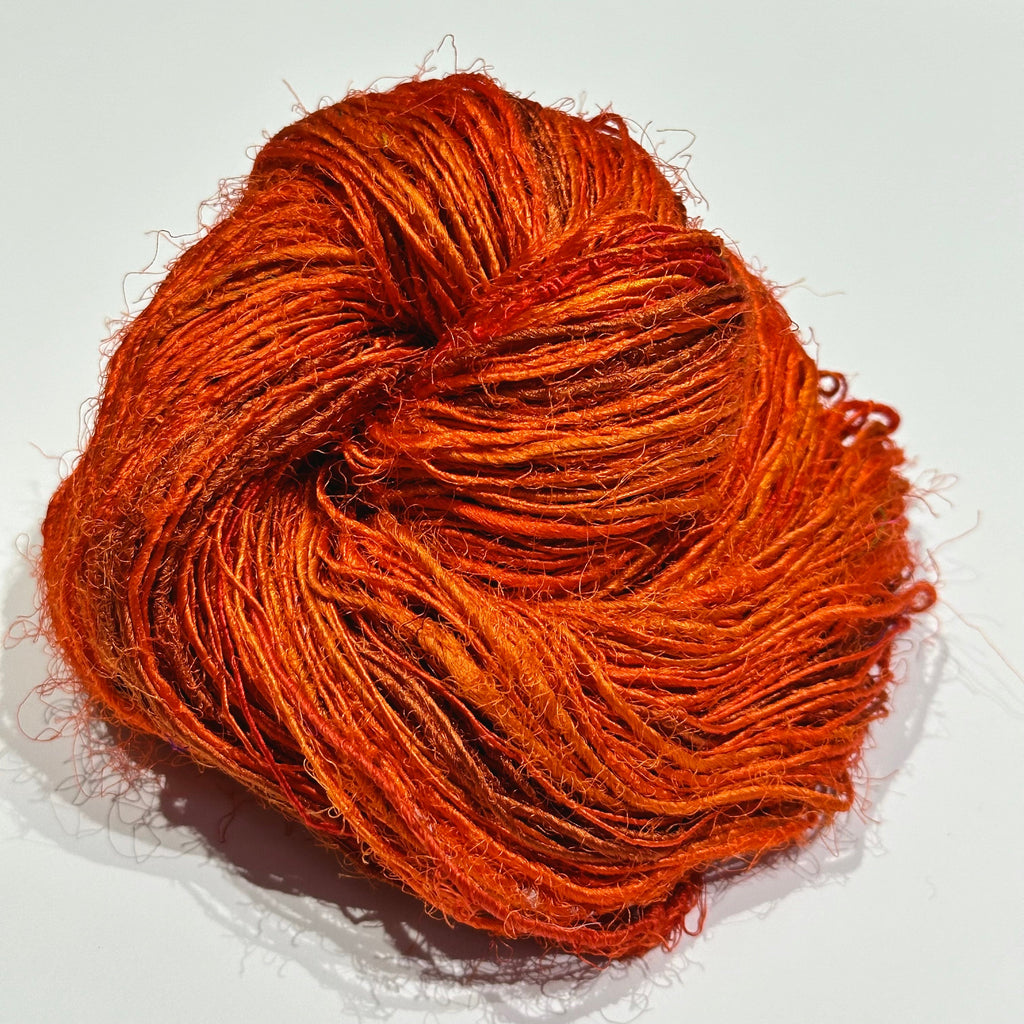 Darn Good Yarn Recycled Silk Yarn "Lux Adventure" — packaging