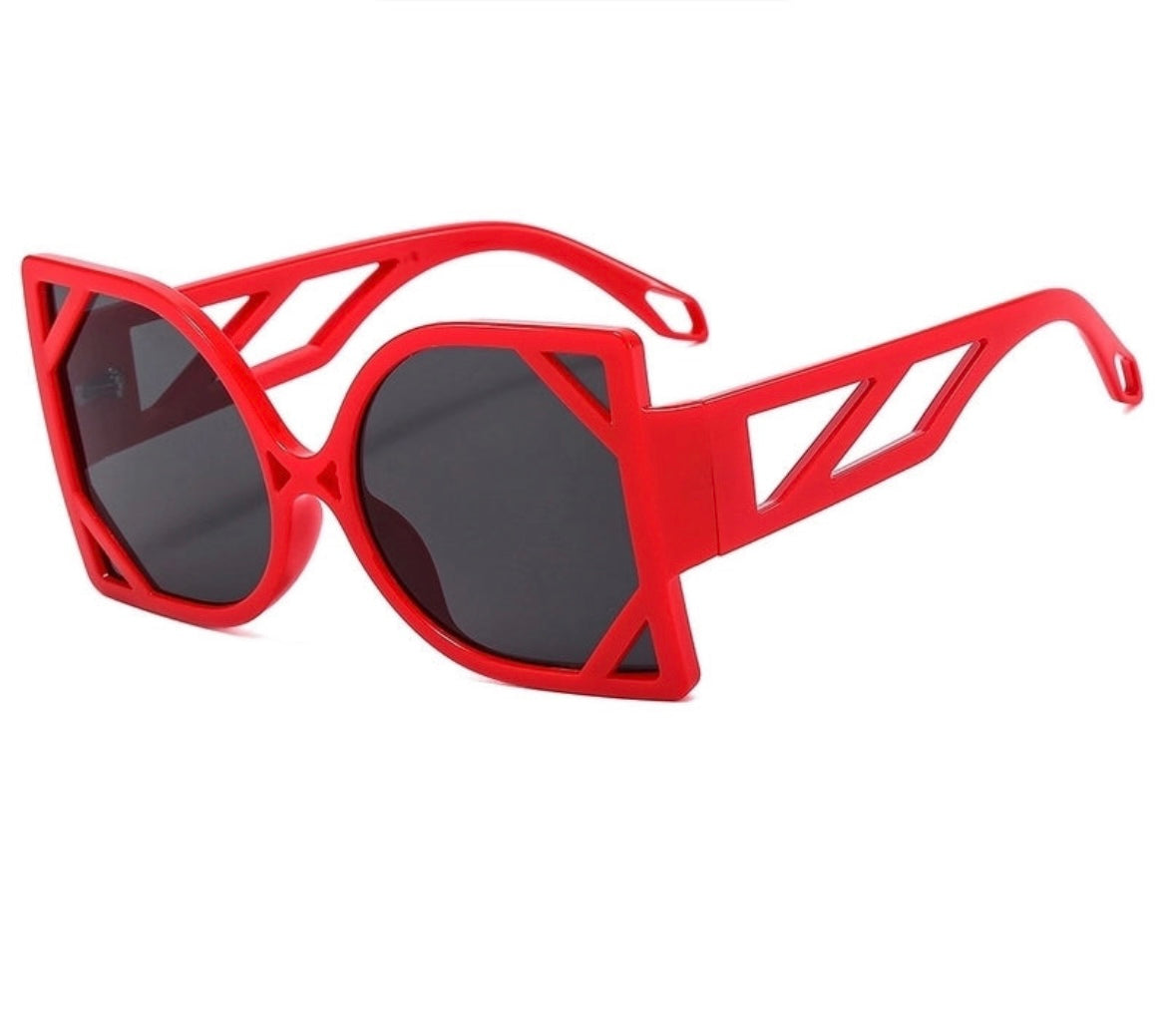 Pretty Little Patriot Pretty Little Patriot Boujee Boat sunglasses — construction detail