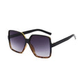 Pretty Little Patriot Retro Gradient Square Frame Sunglasses — side view
