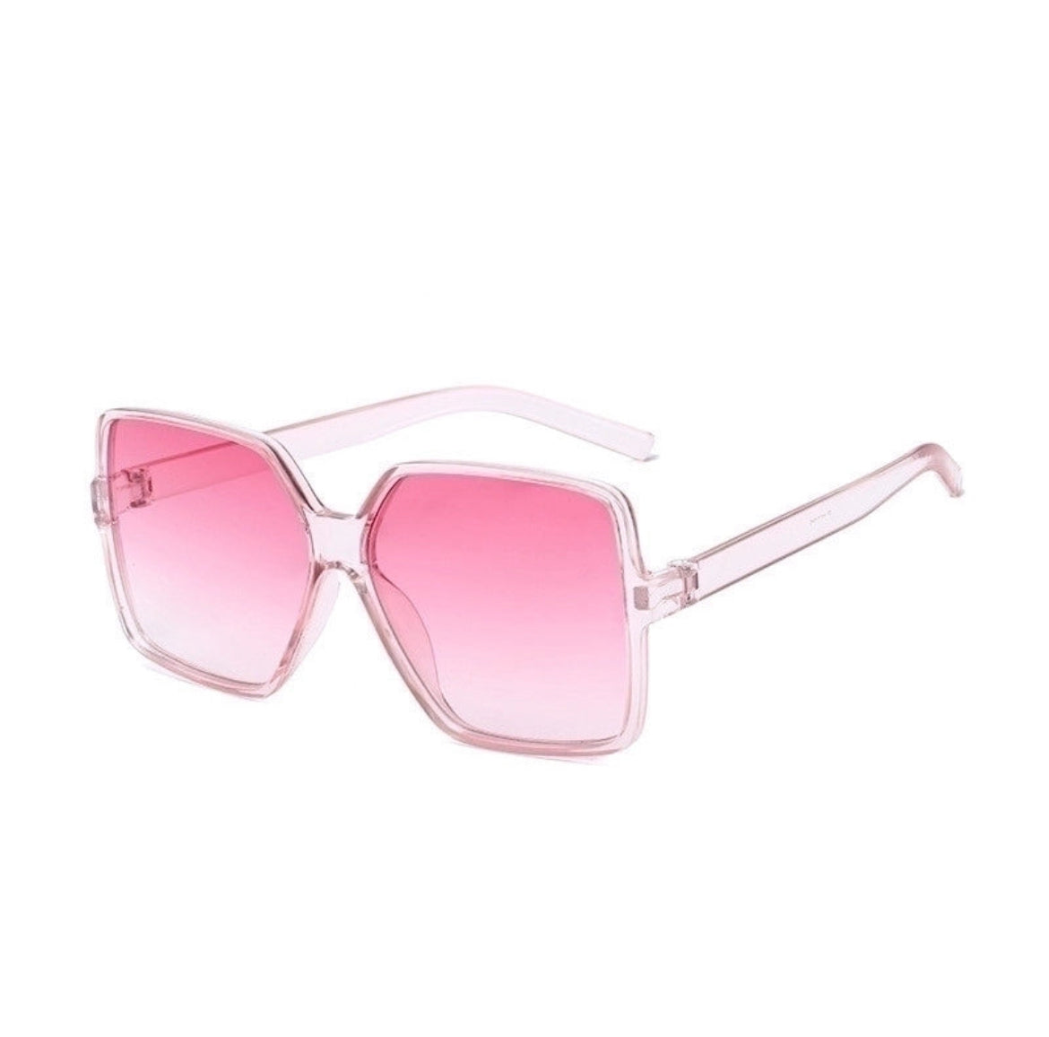 Pretty Little Patriot Retro Gradient Square Frame Sunglasses — alternative angle