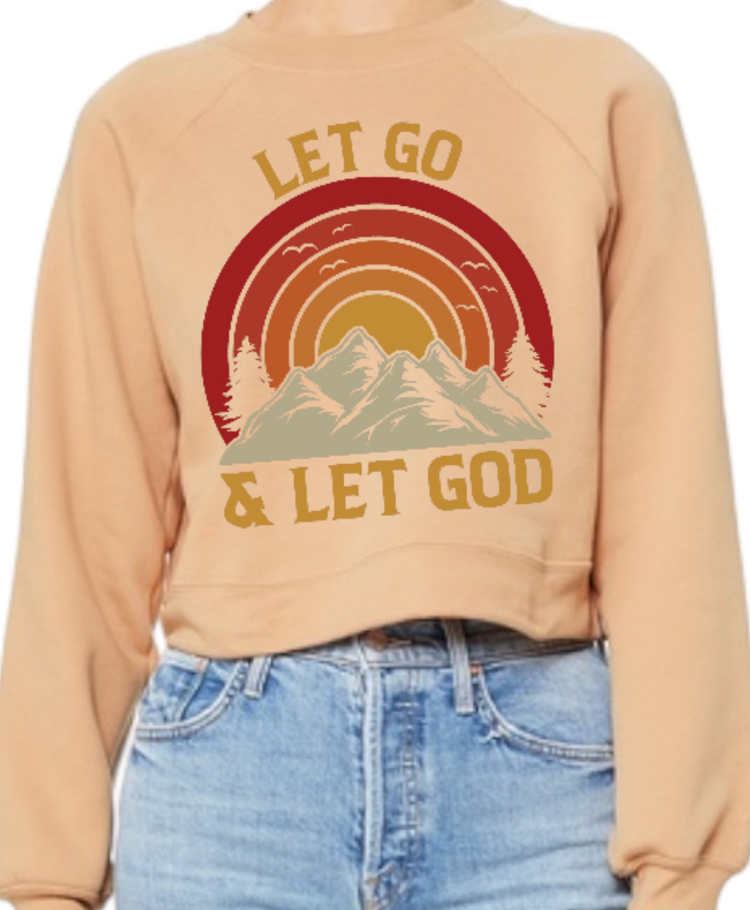 Pretty Little Patriot Pretty Little Patriot Let Go & Let God Graphic — Pretty Little Patriot branding close-up