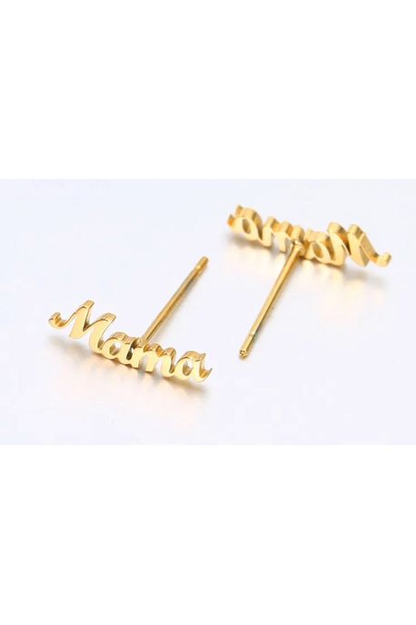 Pretty Little Patriot Pretty Little Patriot Mama 18k gold earrings — product category context