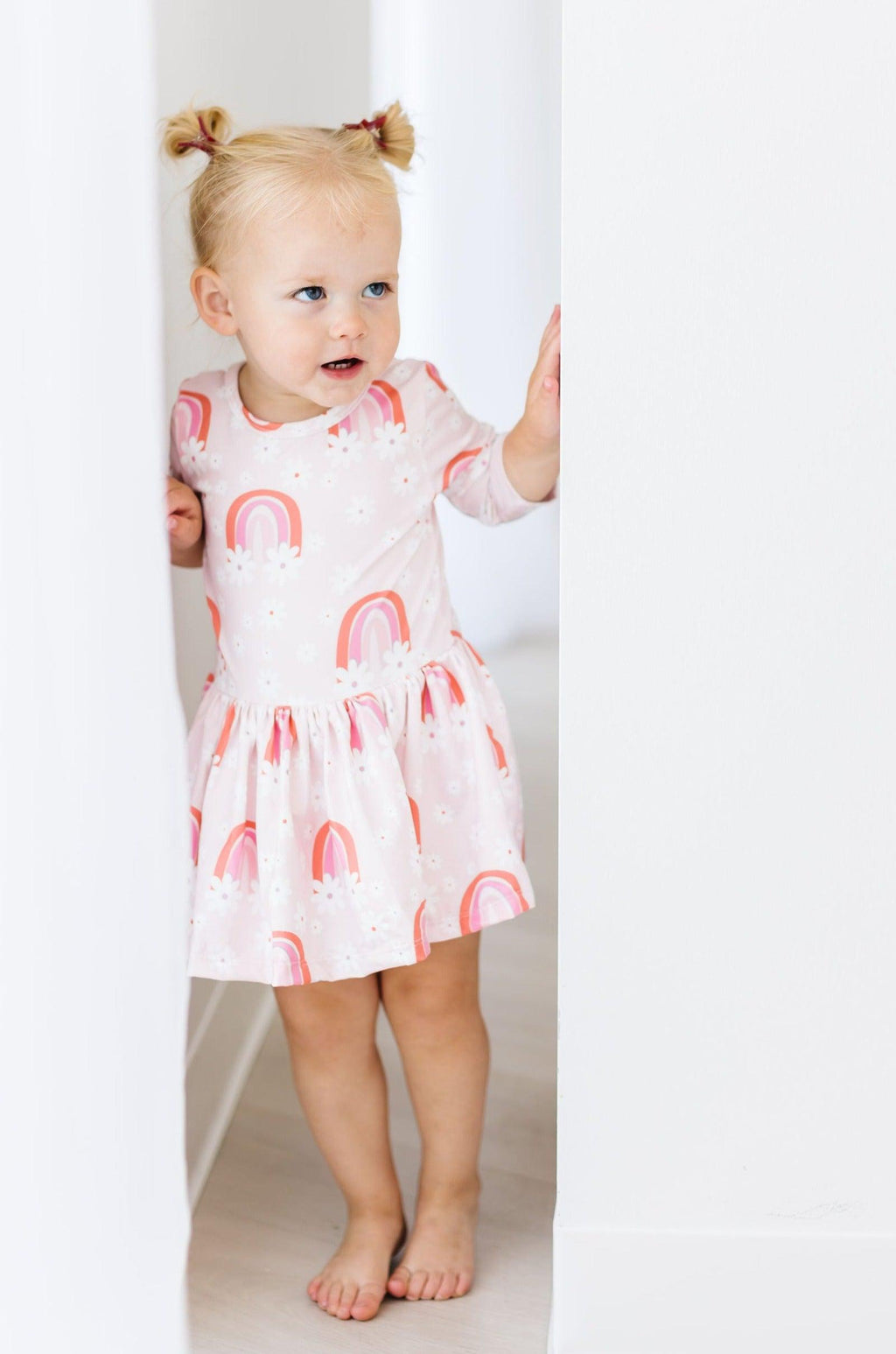 Mila & Rose ® SALE Fun & Flowers Twirl Bodysuit — detail close-up