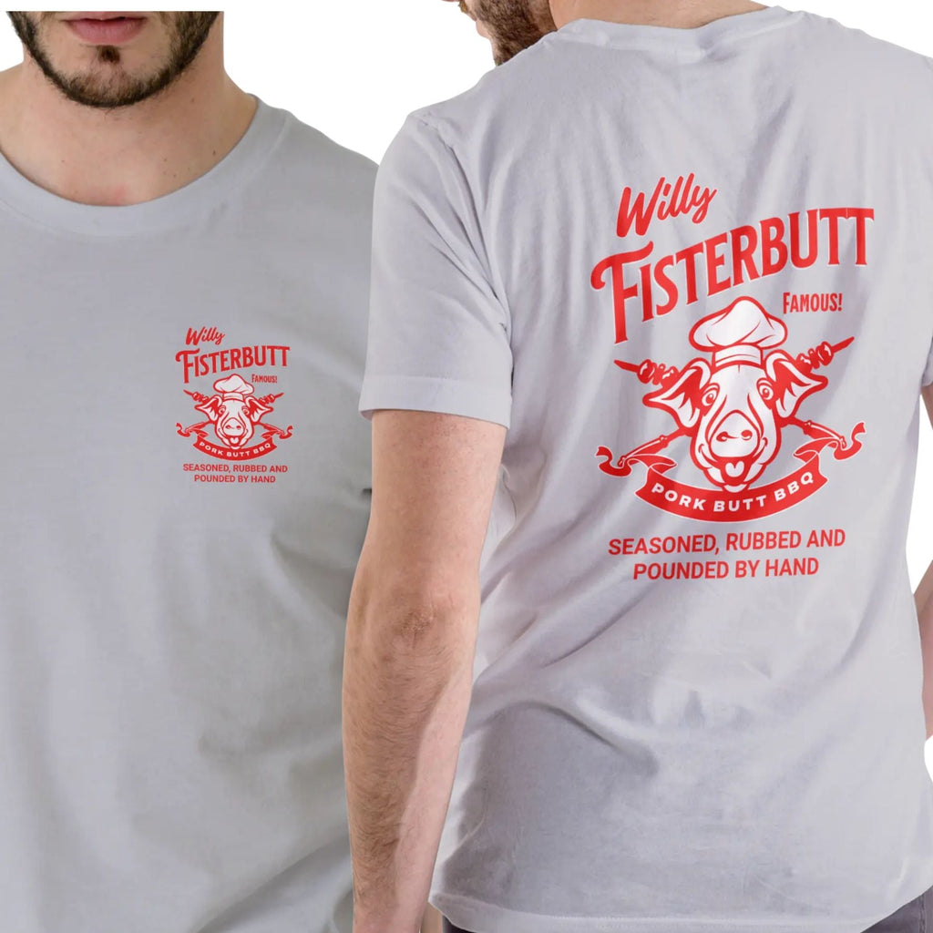 Pasimax Funny BBQ "Pork Butt" T-shirt — main product shot