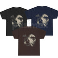 Funny Dog Smocking Graphic T-Shirt – Vintage Meme Dog Humor Tee, Premium 100% Cotton Retro Animal Streetwear Top, Soft Lived-In Heavyweight Irony Culture Shirt, Made in USA