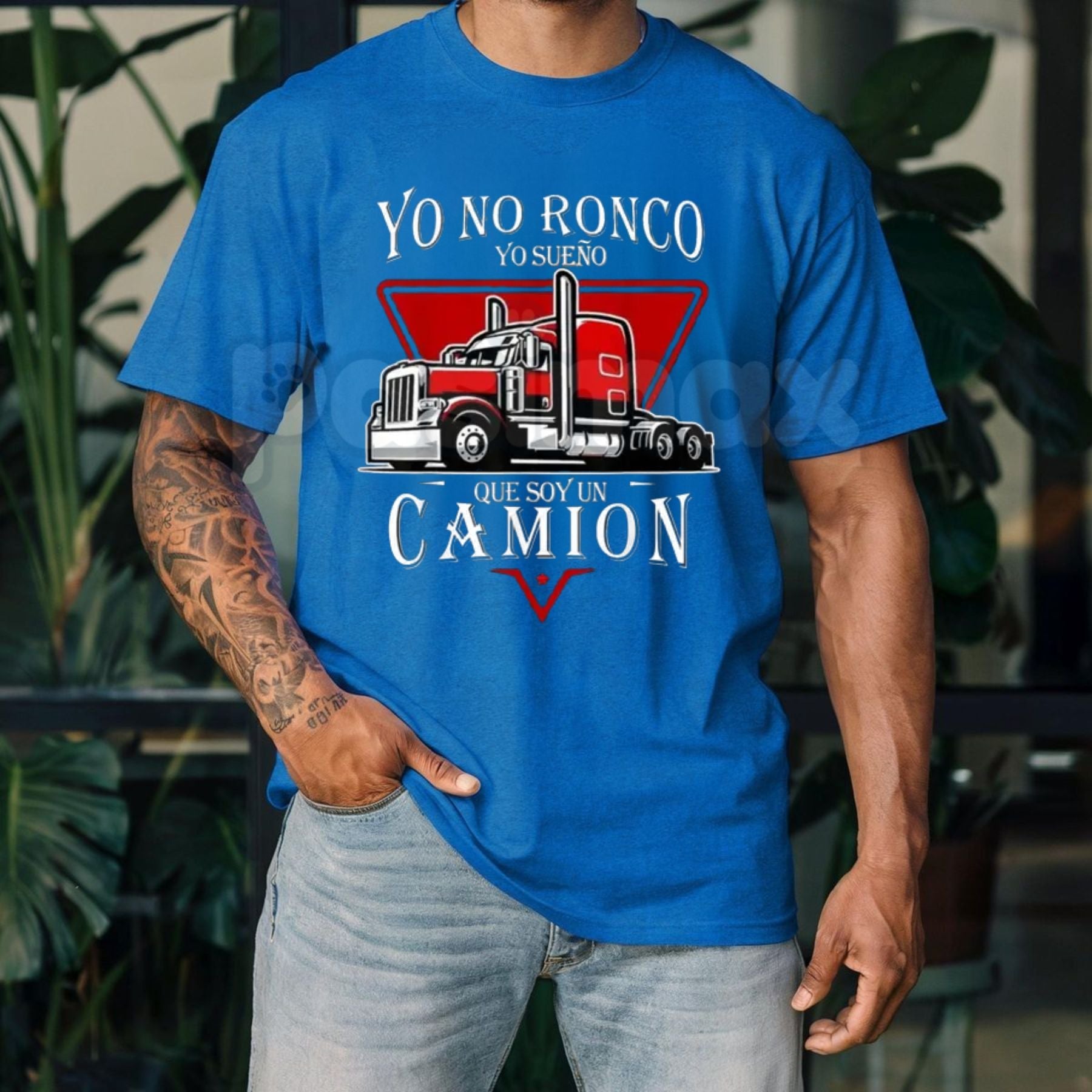 Funny "I Don't Snore I Dream of Being a Latin Dad Truck" T-Shirt – Men's Humorous Graphic Tee