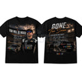 Funny Kyle Busch "RIP Gone Too Soon" T-Shirt – Ironic Vintage NASCAR Racing Fan Graphic Tee