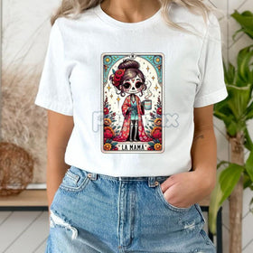Funny Mexican Mom Tarot Card Shirt
