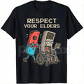 Pasimax Funny Retro Gamer Graphic T-Shirt - 8-Bit Nostalgia Humor Tee, Classic Console Fan Apparel, Ironic Gaming Joke Gift —