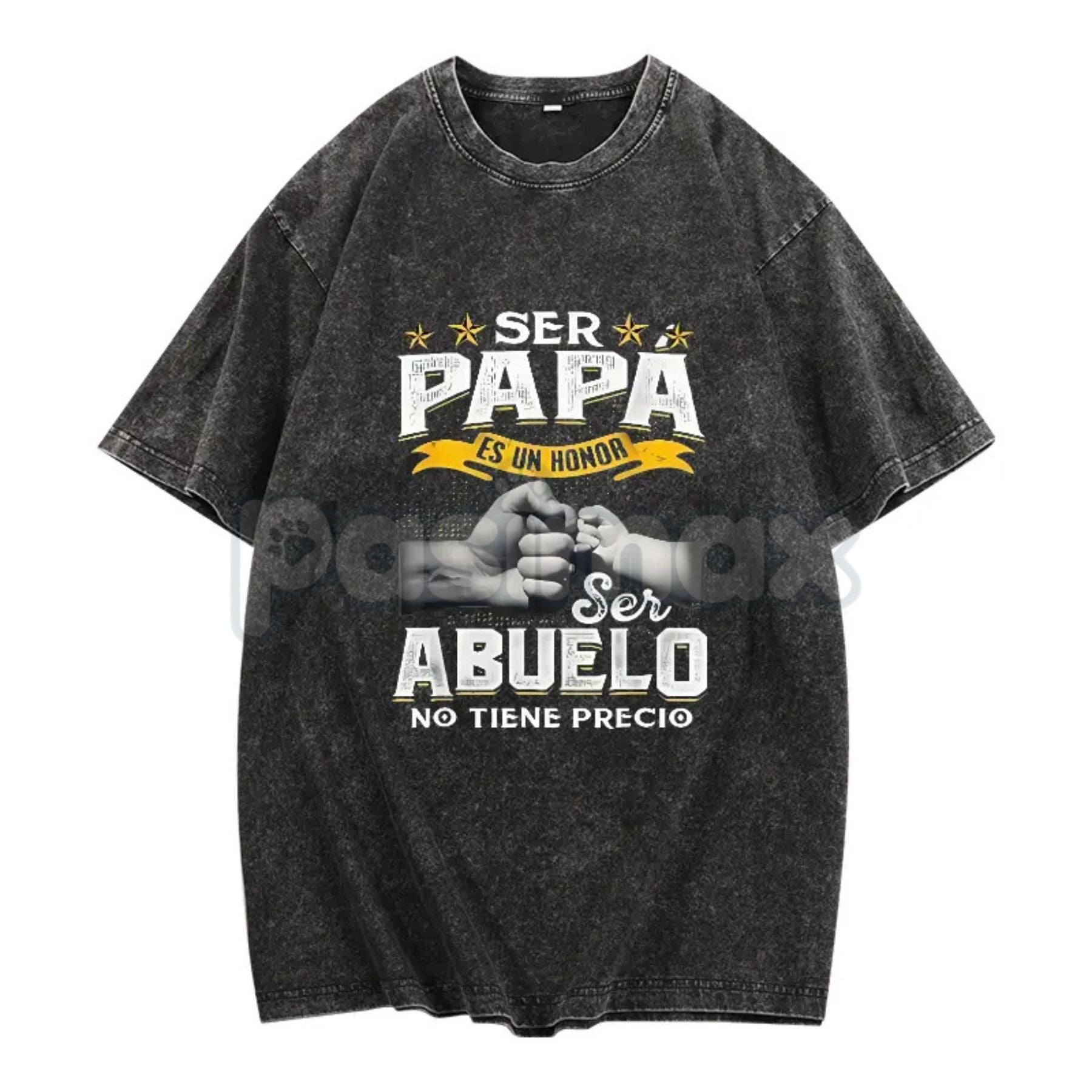 Pasimax Funny Spanish Grandpa Shirt – "Ser Papa Es Un Honor, Ser Abuelo No Tiene Precio" T-Shirt Gift for Grandfather — main 
