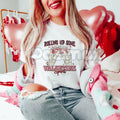 Pasimax Funny Valentine's Day Partner Tee - Relatable Relationship Humor Shirt, Casual Couples V-Day Gift, I'm Here For The T