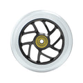 Fuzion Flight Wheels 110mm - Clear/Black Core (Pair) by Skates USA
