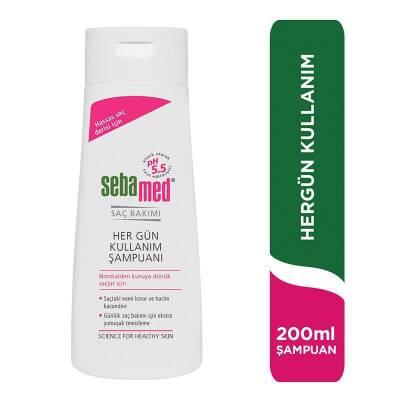 Sebamed Everyday Shampoo 200ml - pH 5.5 Shampoo for Dry, Weak Hair