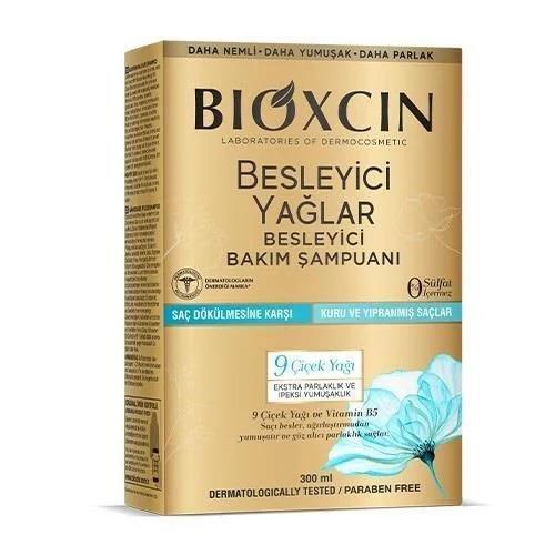 Bioxcin 9 Flower Oil Shampoo - Nourishing Formula | 300 ml