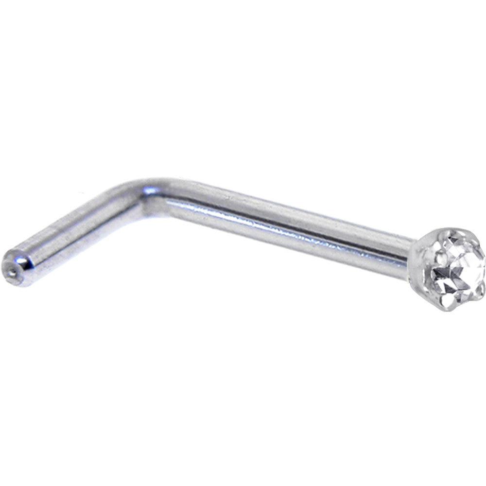 BodyCandy Platinum 1.5mm Genuine Diamond Nose Ring — lifestyle context