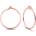 BodyCandy Tiny Hoop Earrings 14k Rose Gold Filled Handmade Huggie Hoop Earrings — main product shot