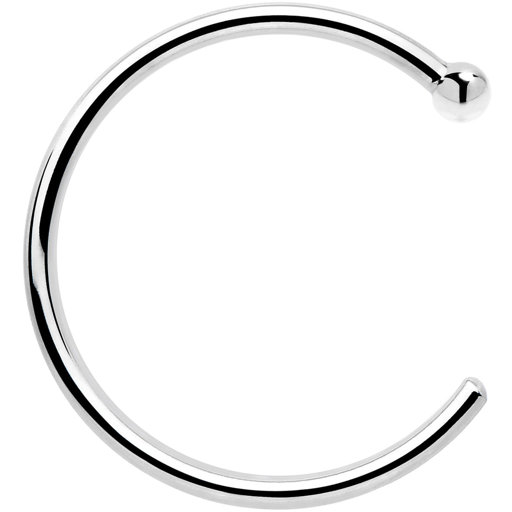BodyCandy Real Platinum Nose Hoop - Hypoallergenic & Luxurious — packaging