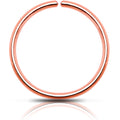 BodyCandy Single Hoop Nose 14k Rose Gold Filled Nose Hoop Ring — main product shot