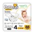 Paddlers Protection Maxi Baby Diapers Size 4 (7-14kg) Jumbo Pack | Eco-Friendly, Absorbent & Comfortable Disposable Diapers