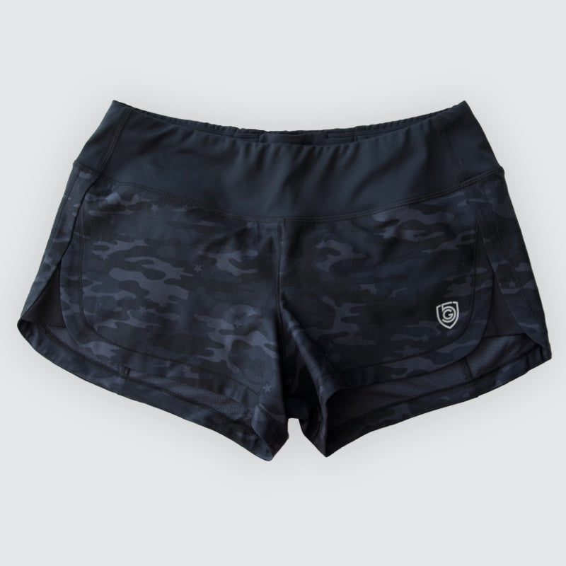 Goal Five Fast & Free Women's Workout Shorts — detail close-up