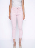 KADOU BOUTIQUE Picadilly Embellished Pink Jeans — main product shot