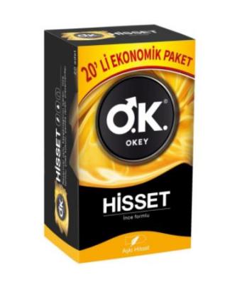 Okey Thin Condoms - 20 Pack
