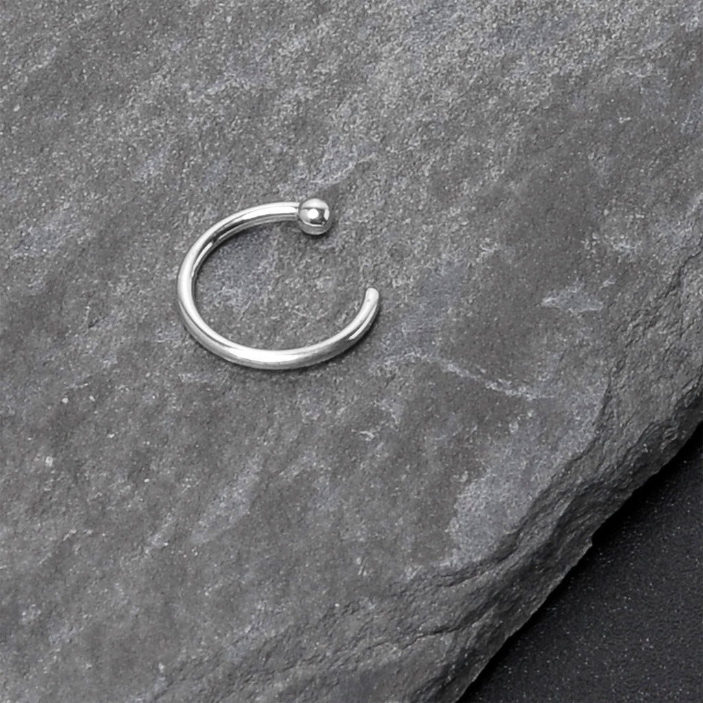 BodyCandy 20G 5/16 Solid 14K White Gold Nose Hoop — packaging