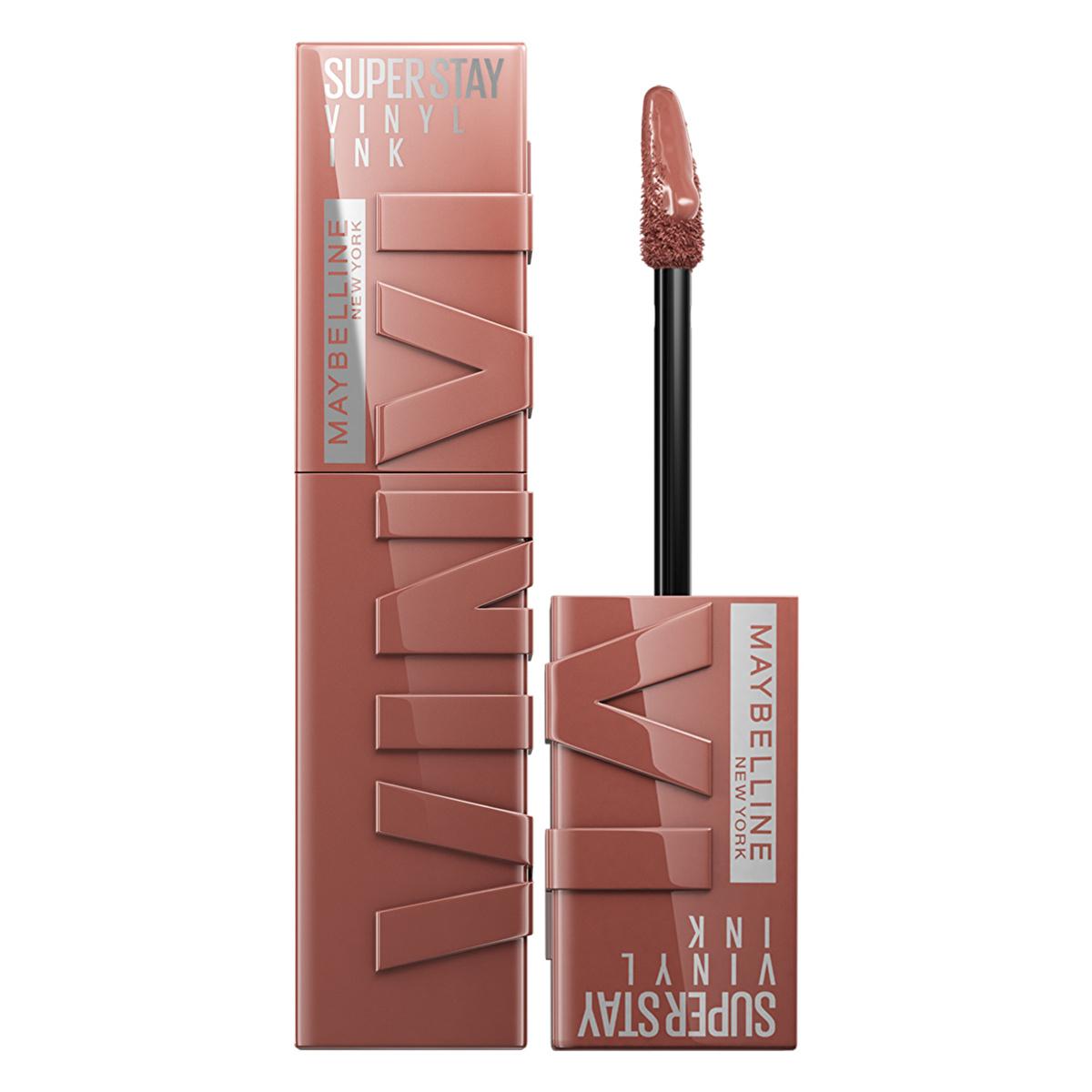 Maybelline New York Super Stay Vinyl Ink Long Lasting Liquid Lipstick - 16 Hour Wear, High Shine Finish, Smudge Resistant
