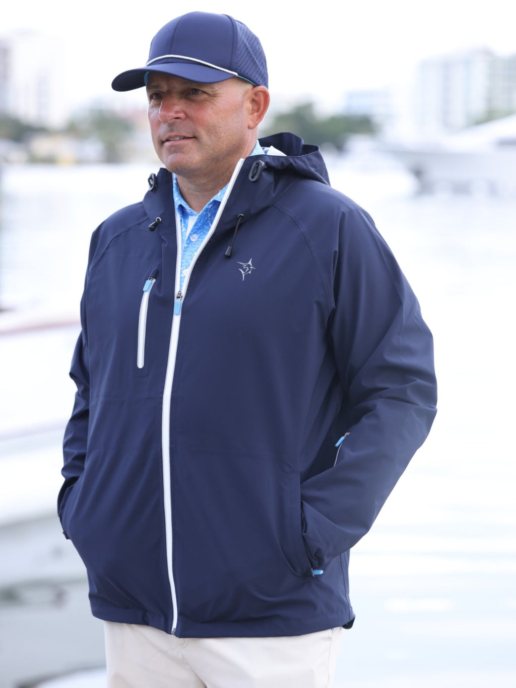 Grand Banks Waterproof Jacket – White Water Life, view 3